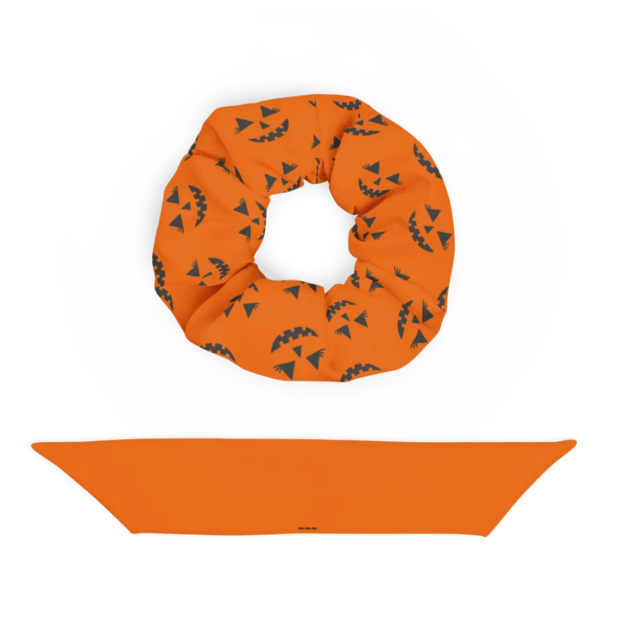 Glam Pumpkin All-Over Print Scrunchie product image (10)
