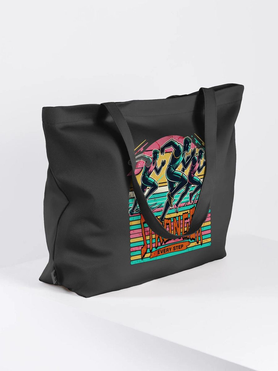 Stronger Every Step Running Tote Bag product image (1)