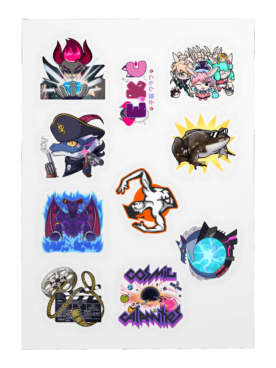 NASL Season 5 Teams Sticker Sheet product image (3)