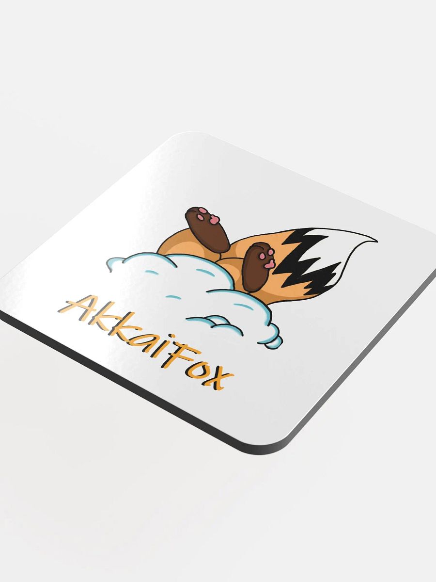 Stuck in snow Corked Coaster product image (4)