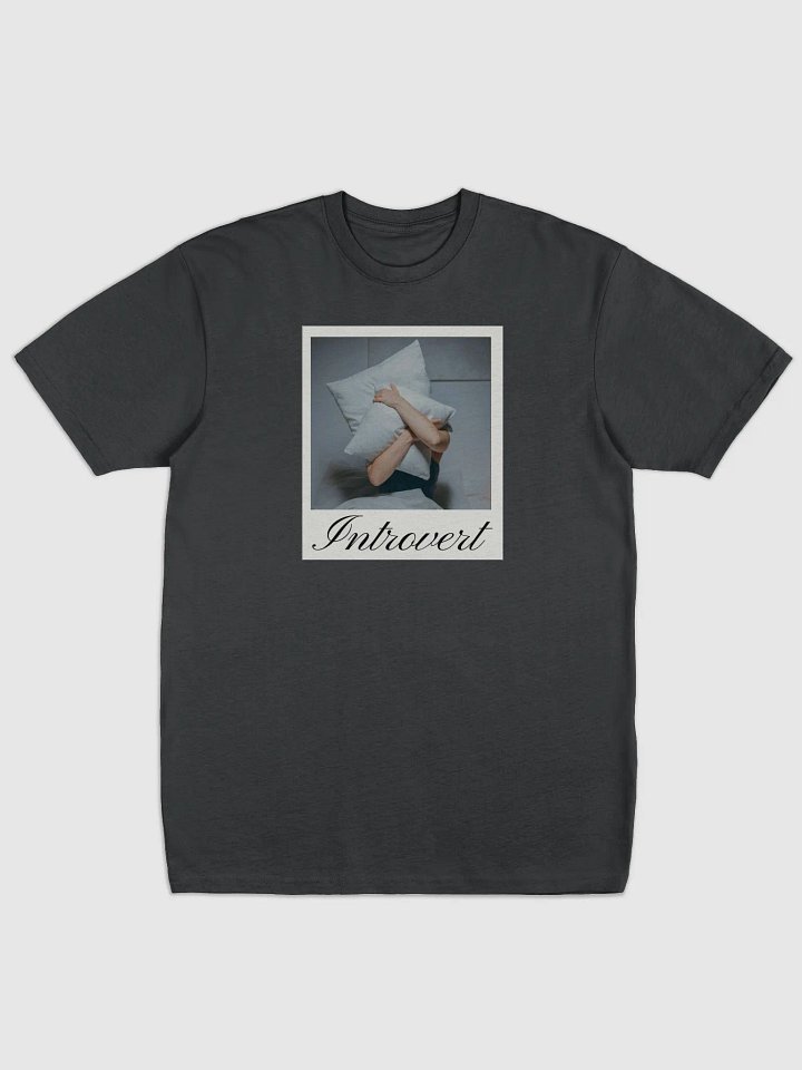 Introvert Vibes Pillow Tee product image (1)