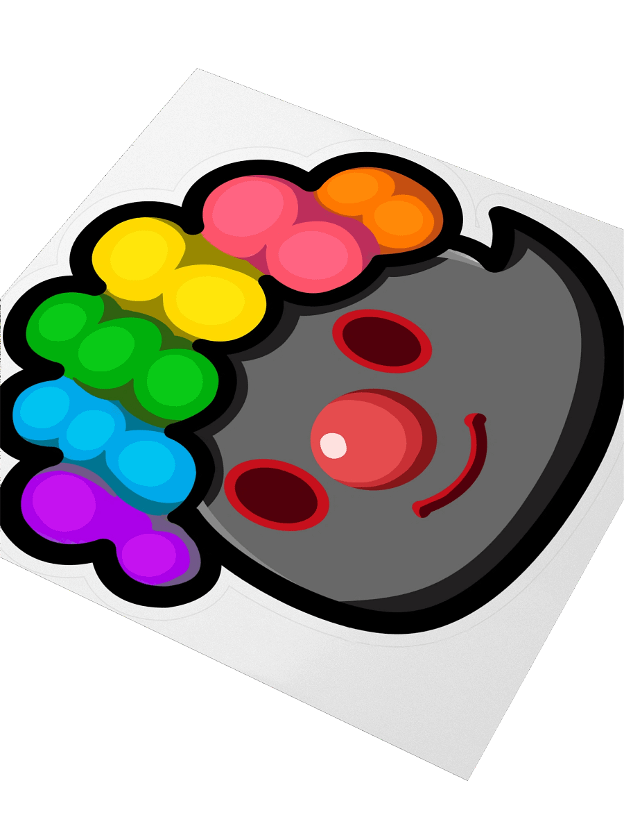 CLOWN Sticker product image (2)