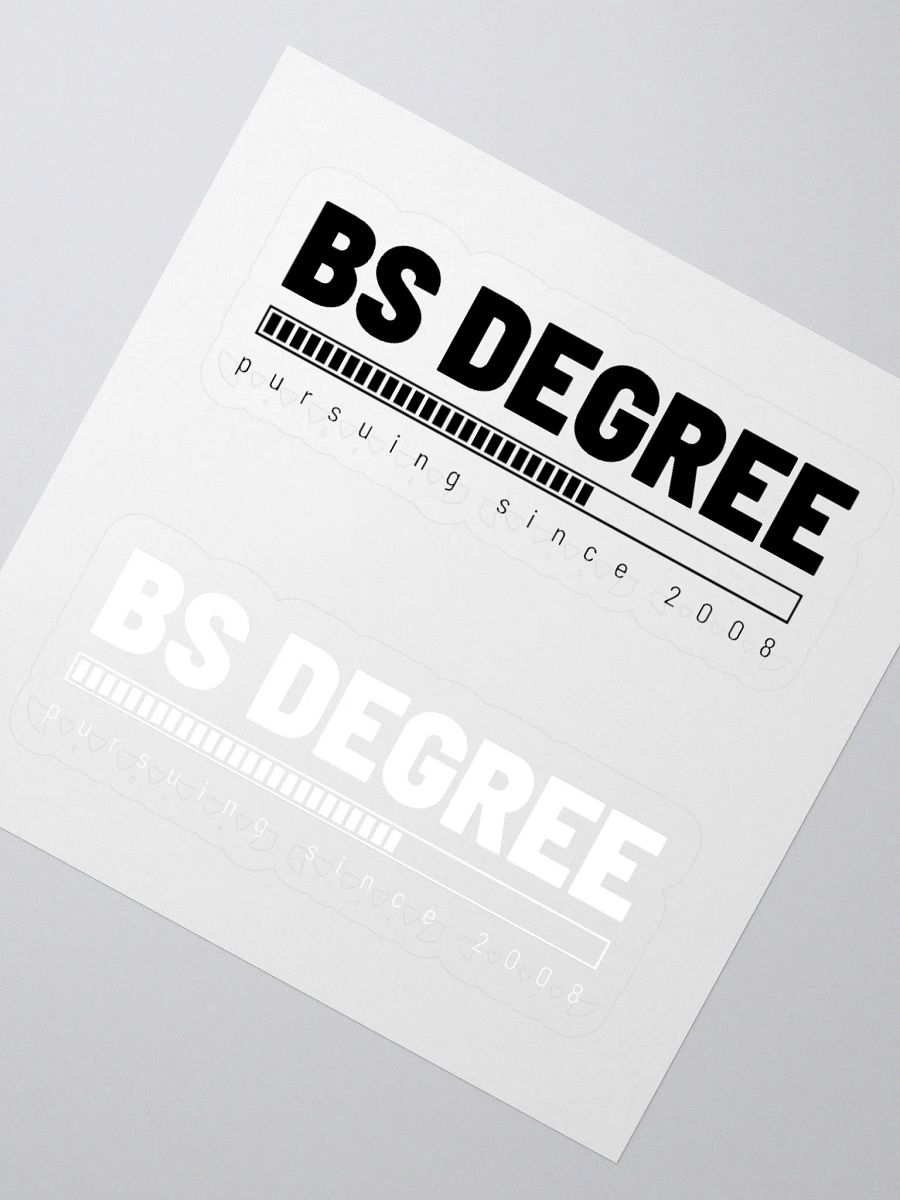 Currently pursuing... sticker product image (2)