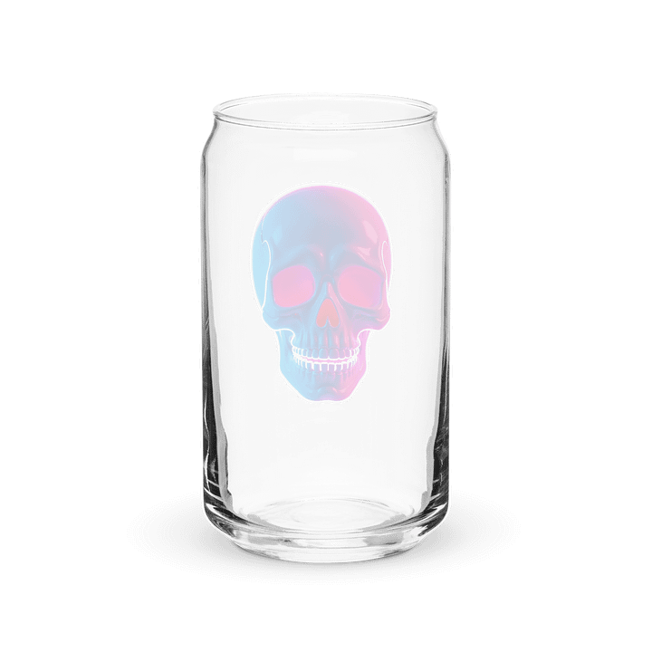 Andromeda Siren Halloween Skull Glass Can product image (2)