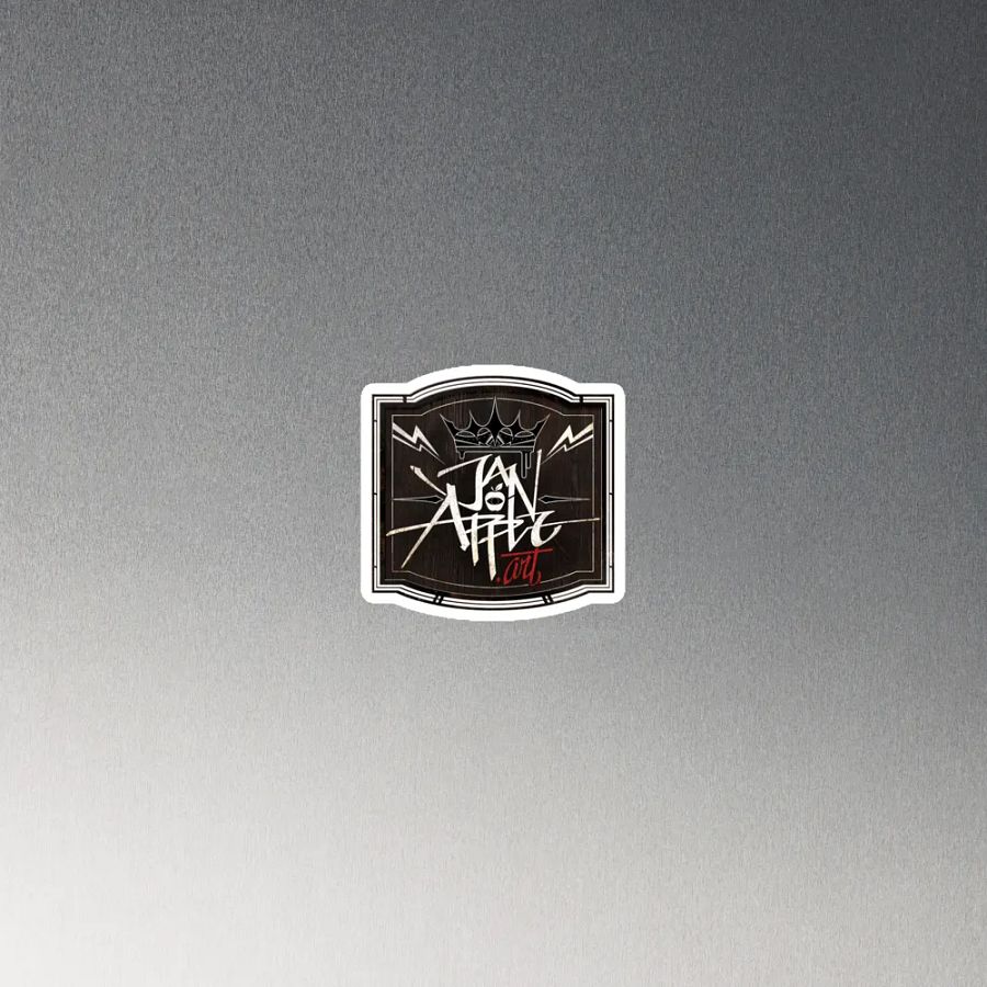 JanApple.art Pub Sign ✦ Die-Cut Magnets product image (4)