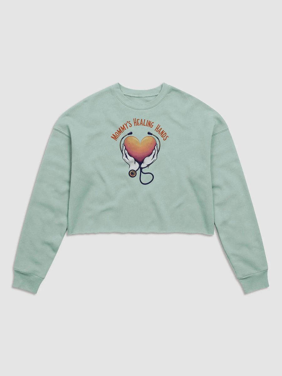 Healing Heart Women's Crop Sweatshirt product image (1)