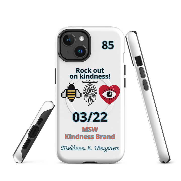 Melissa S. Wayner Kindness Brand iPhone Case product image (1)