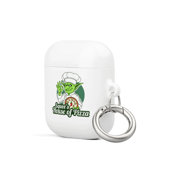 Squee’s House of Pizza Case for AirPods® (White) product image (2)