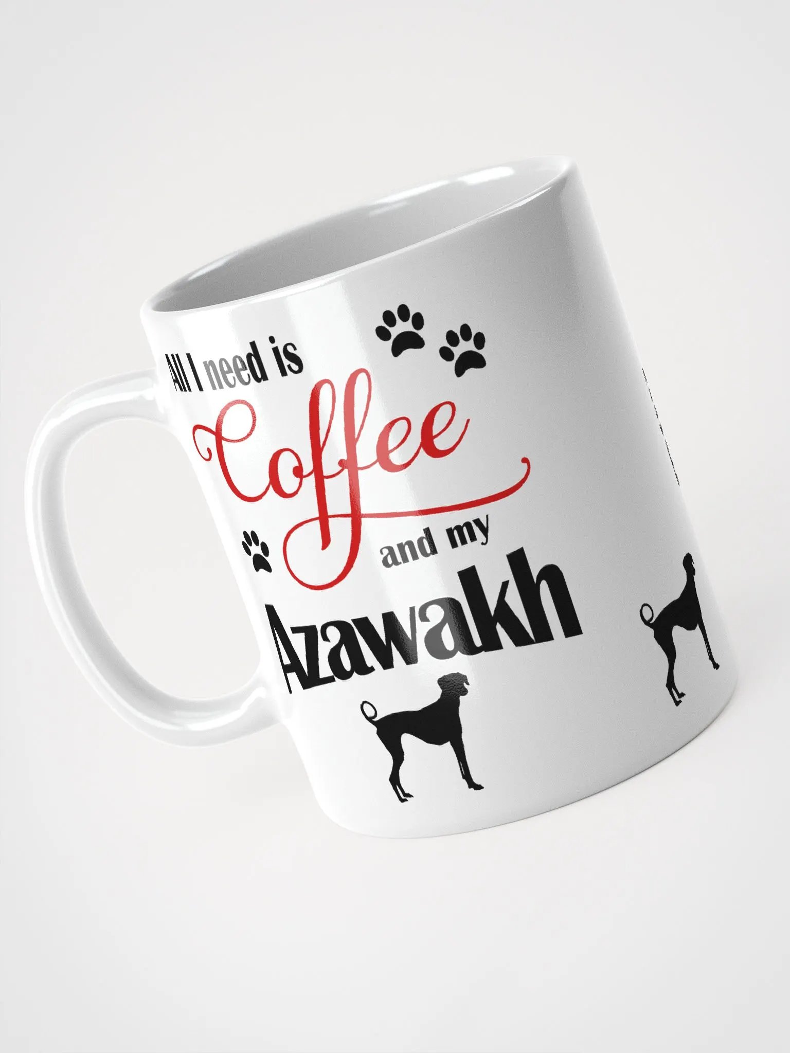 Coffee and my Azawakh Mug product image (3)