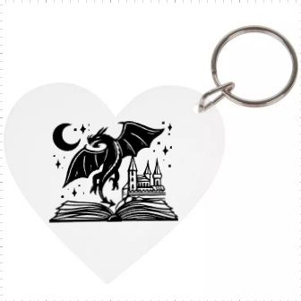 Dragon/ Book Key Chain product image (2)