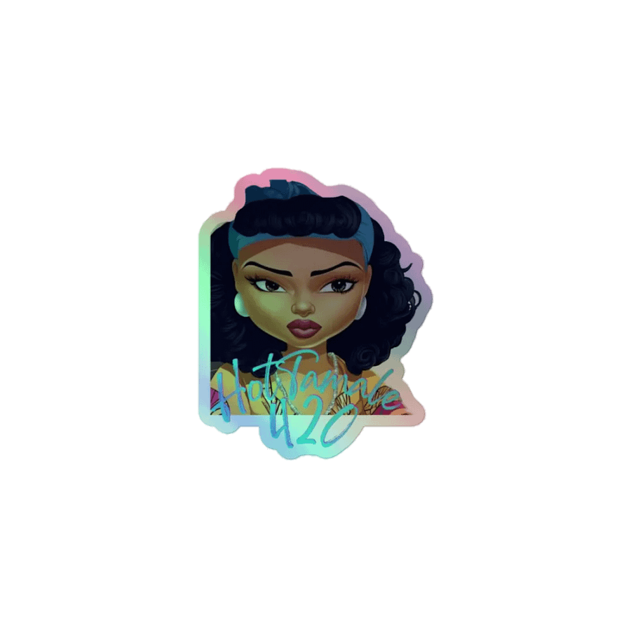 Hot Tamale Chola Holographic Sticker Sheet product image (1)