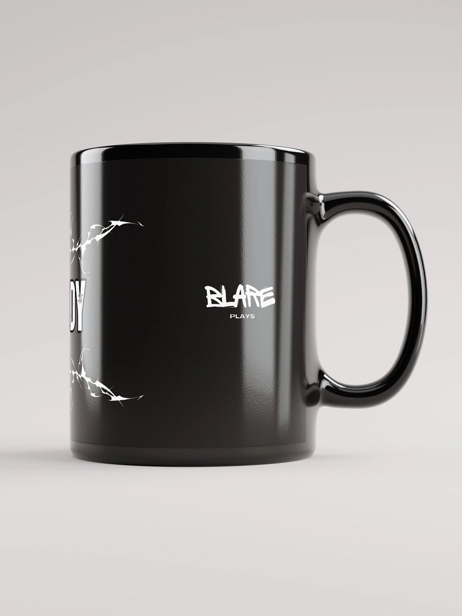 Melodic Bliss Black Glossy Mug product image (1)