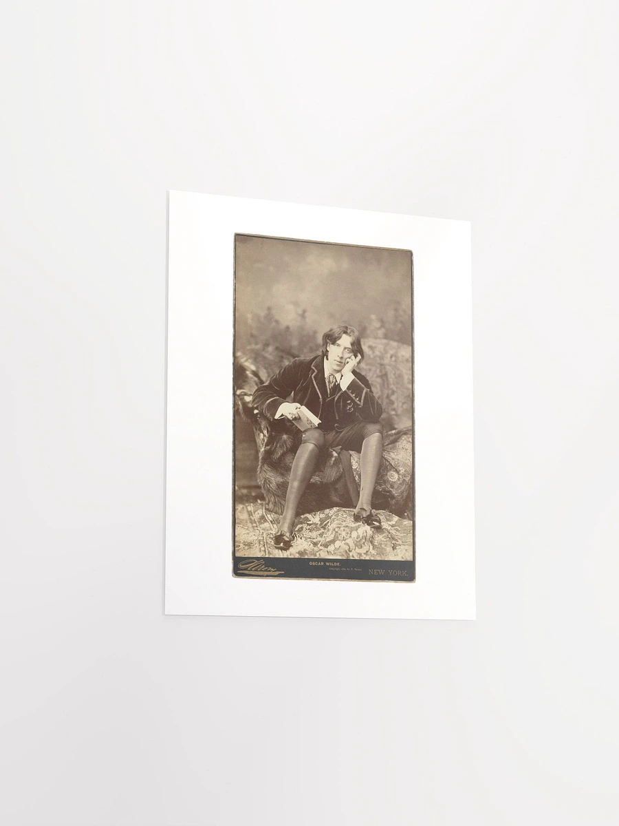 Oscar Wilde By Napoleon Sarony (1882) - Print product image (3)