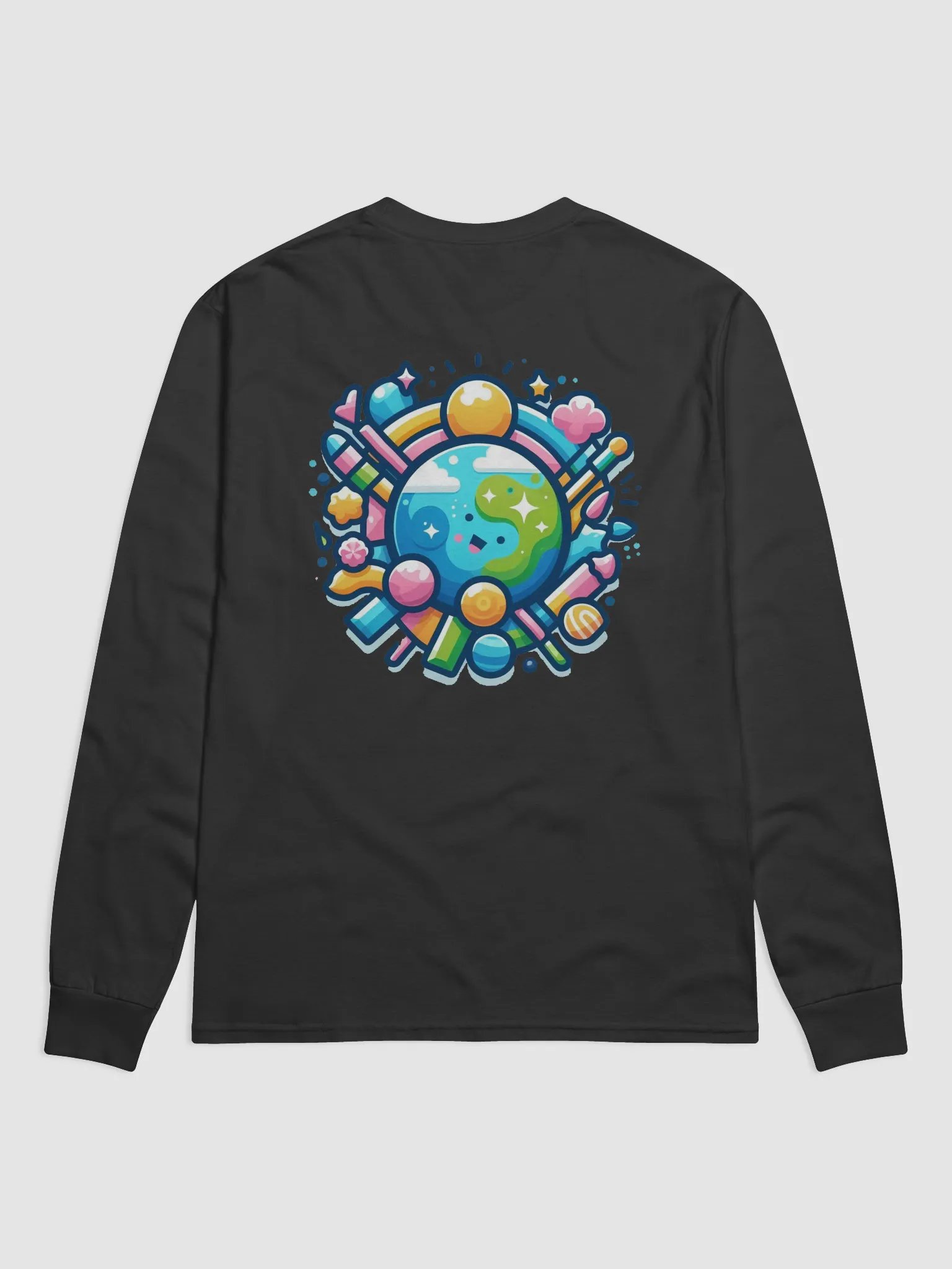 Cheerful Earth Long Sleeve Shirt product image (4)