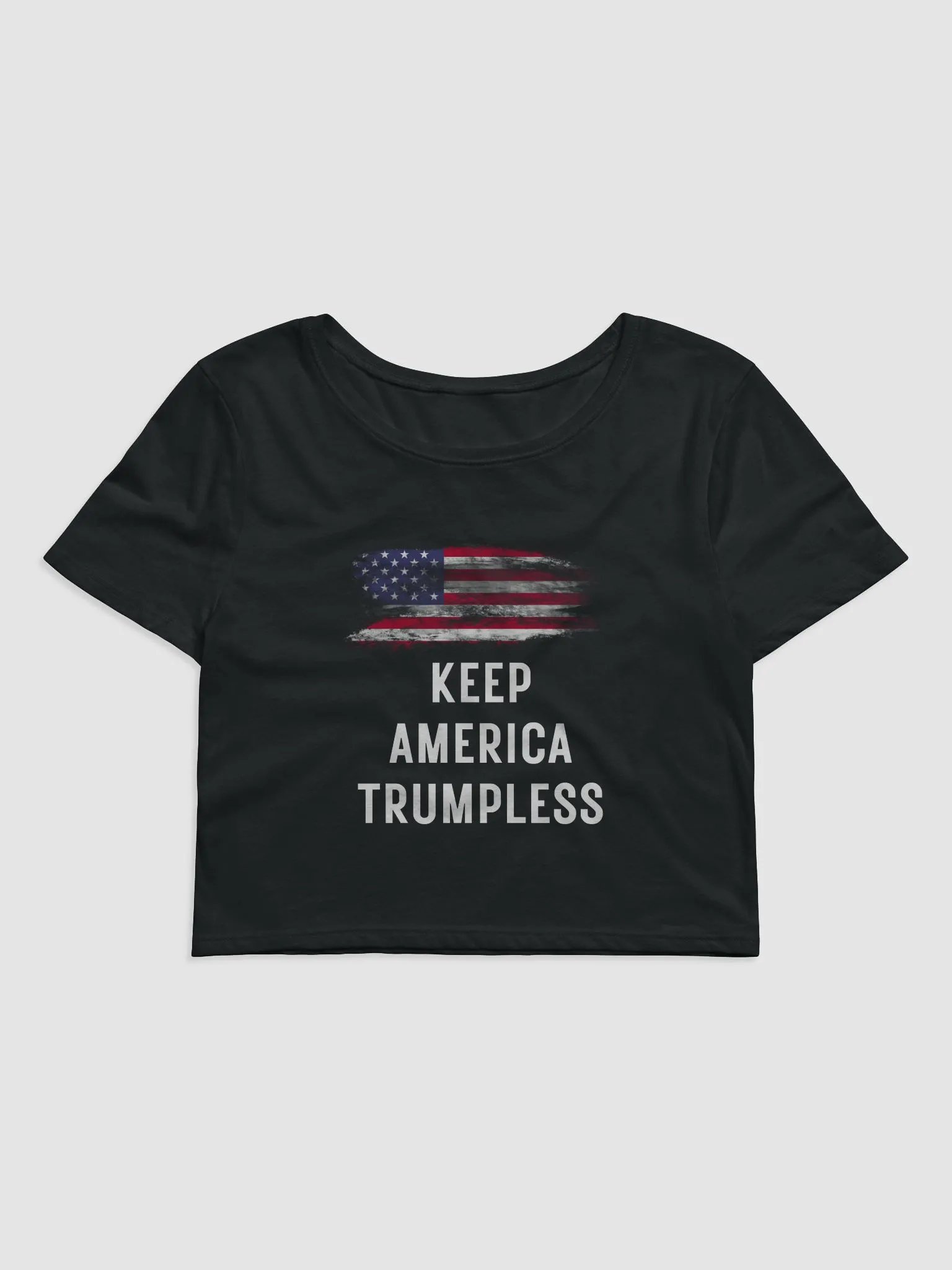 Pris-Keep America Trumpless - Croptop tee product image (1)