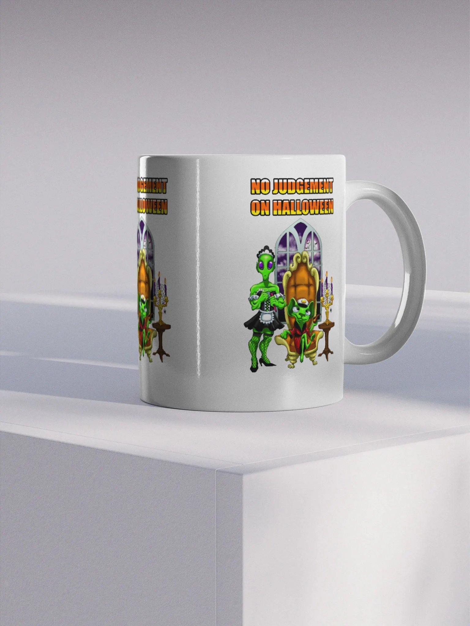 No Judgement On Halloween - Coffee Mug product image (4)