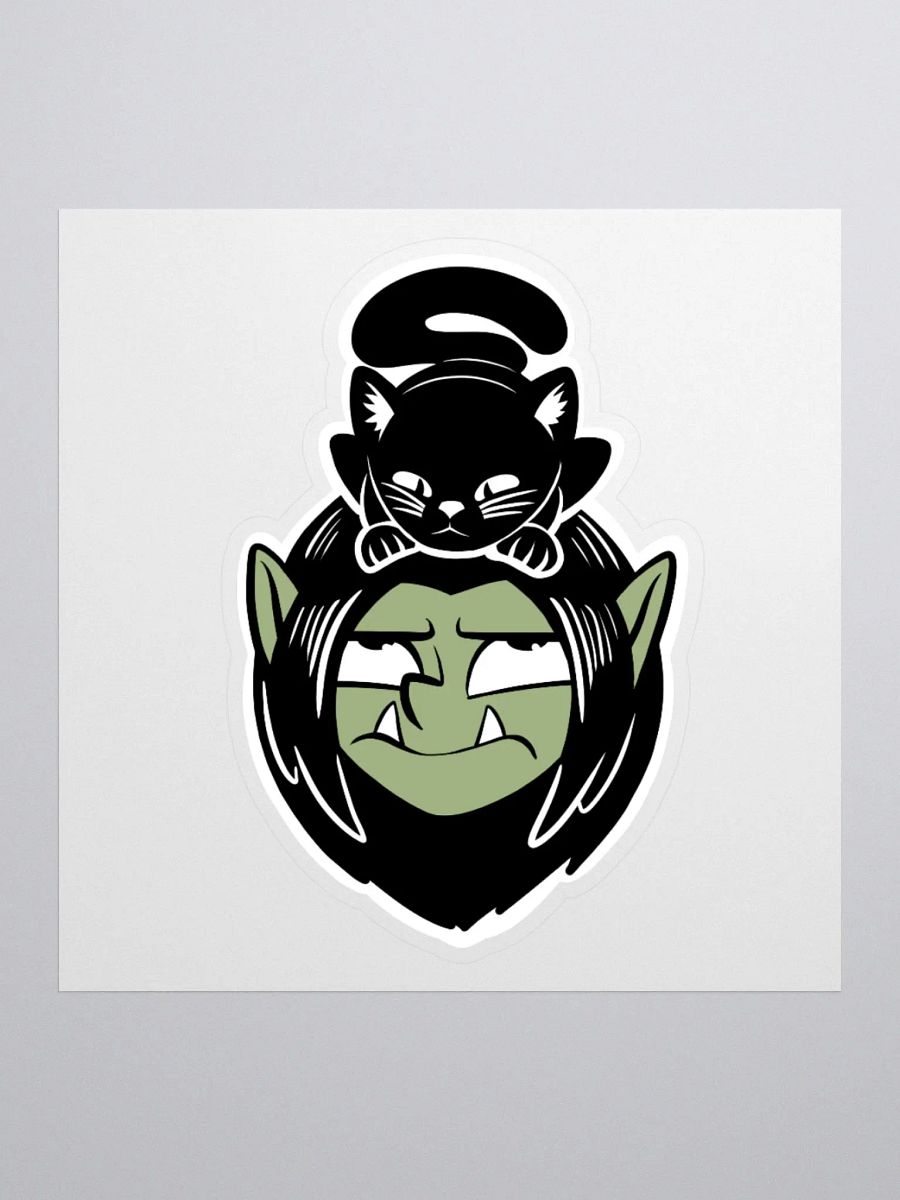 Drafli and Cat Sticker product image (1)