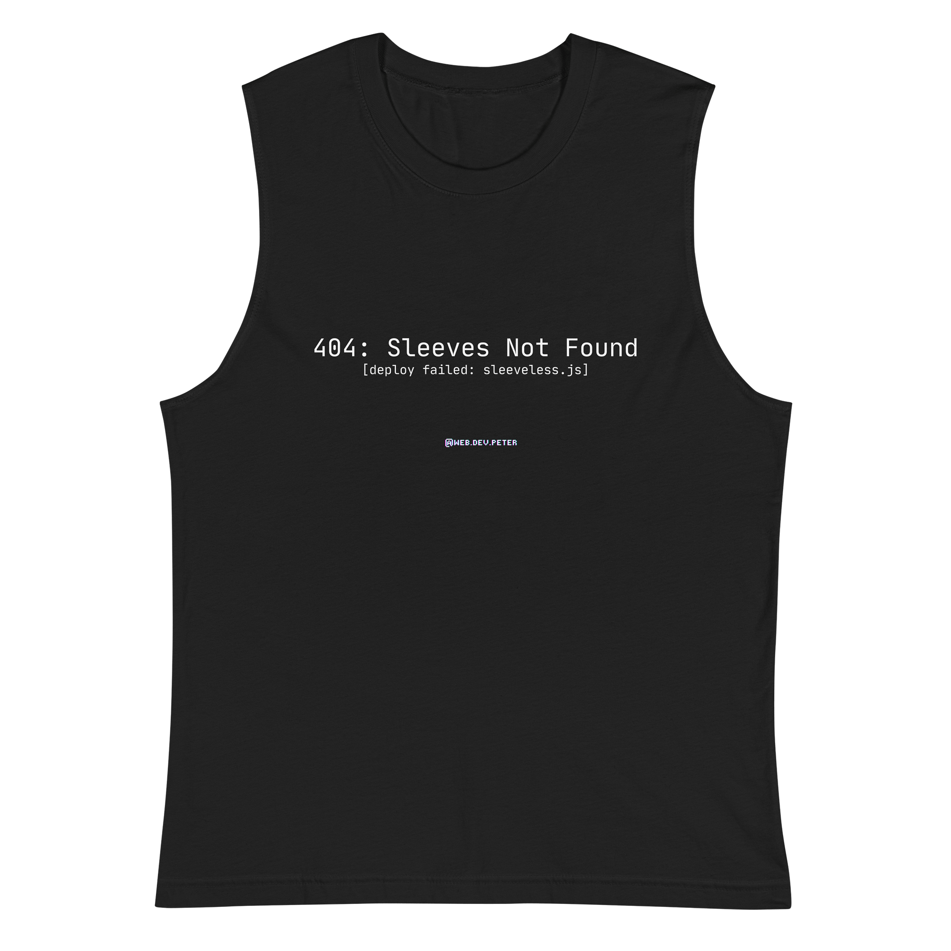 “404: Sleeves Not Found” Tank product image (3)