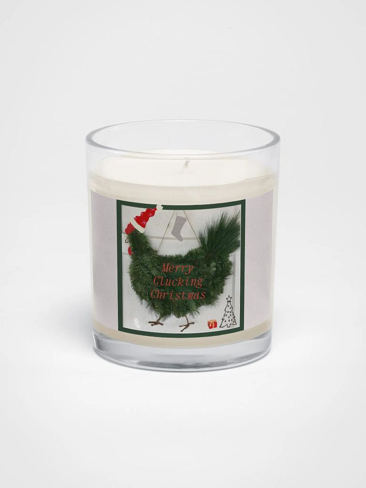 Merry Clucking Christmas Soy Candle product image (1)