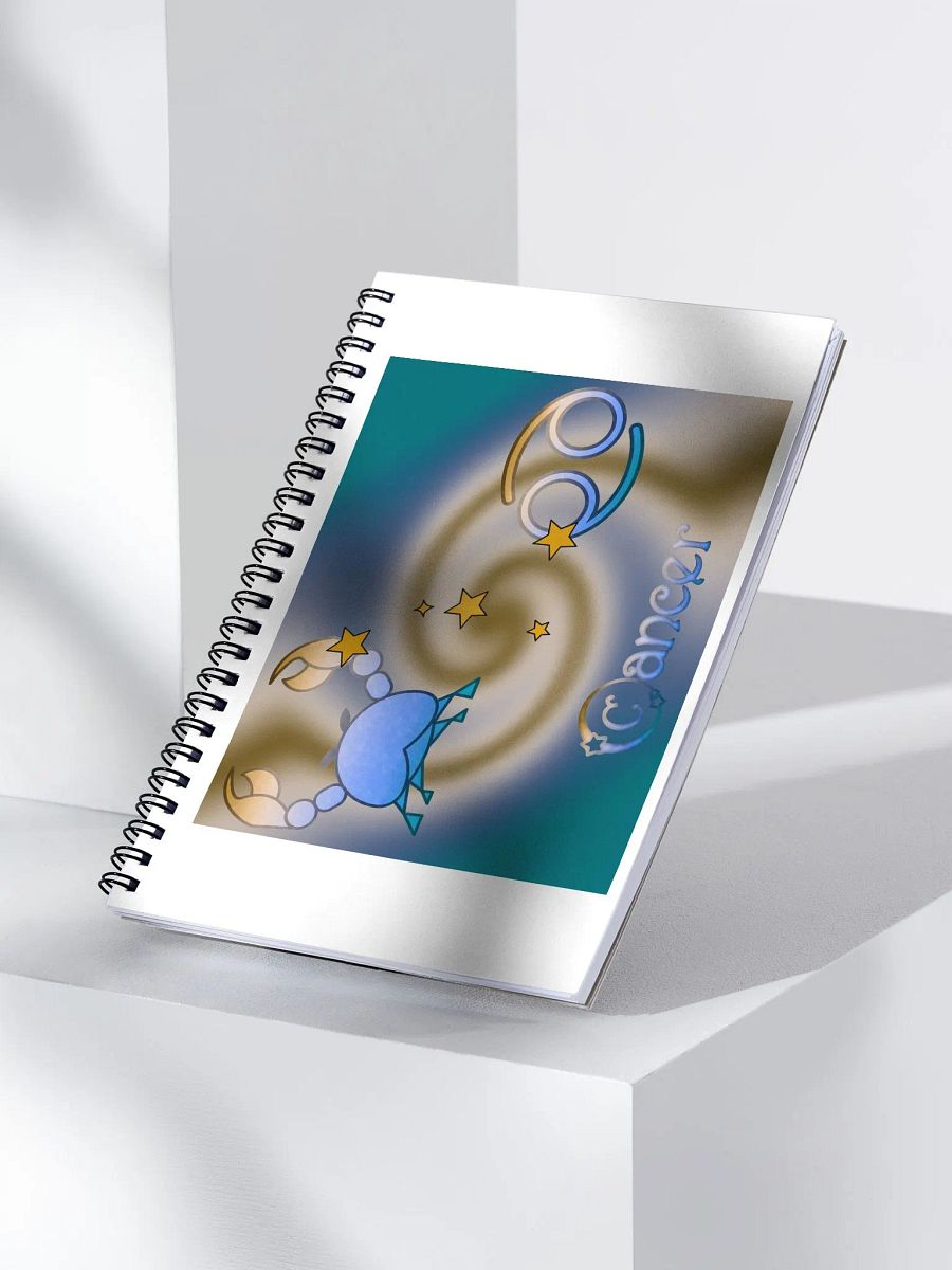 Starry Taurus Spiral Notebook product image (3)