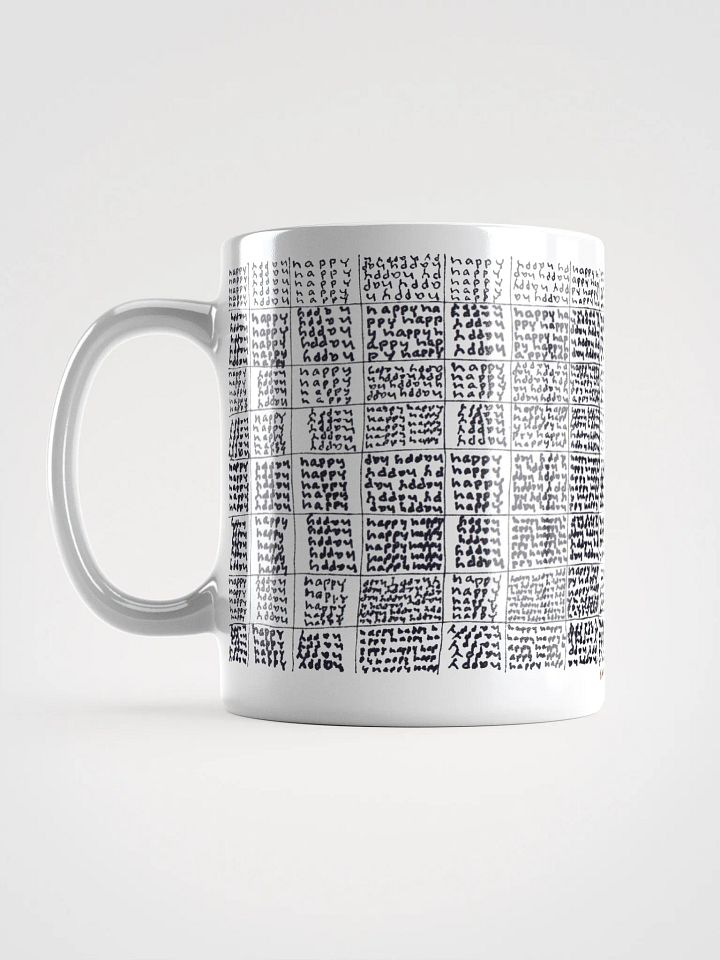 Happy White Glossy Mug product image (2)