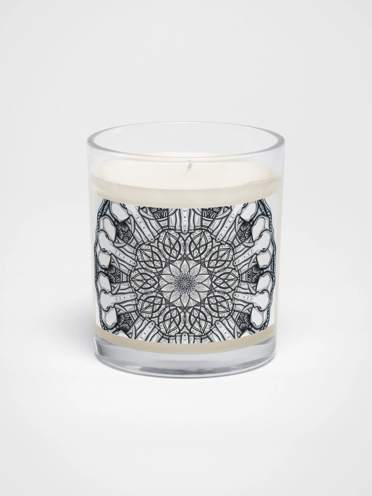 Harmonious Mandala Soy Wax Candle product image (1)