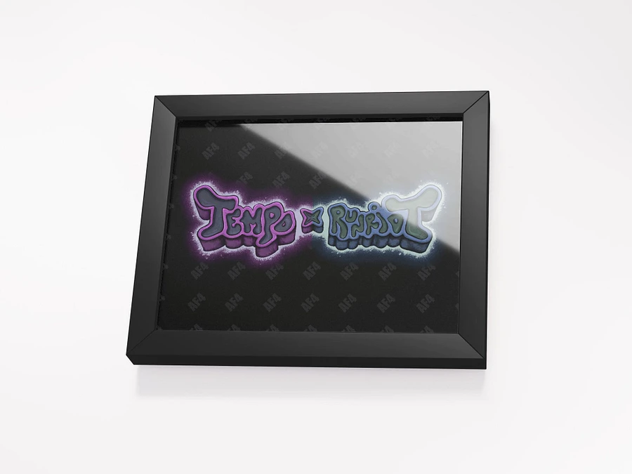 Tempo x RunRiot Framed Print product image (1)