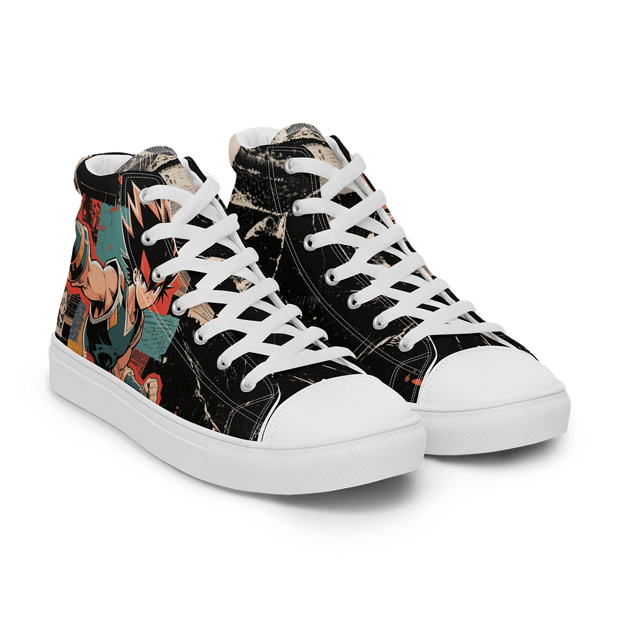 Epic Anime Power Canvas High Tops product image (8)