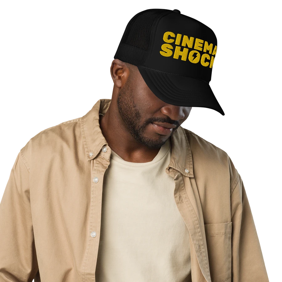 CINEMA SHOCK Retro Foam Trucker Hat product image (6)