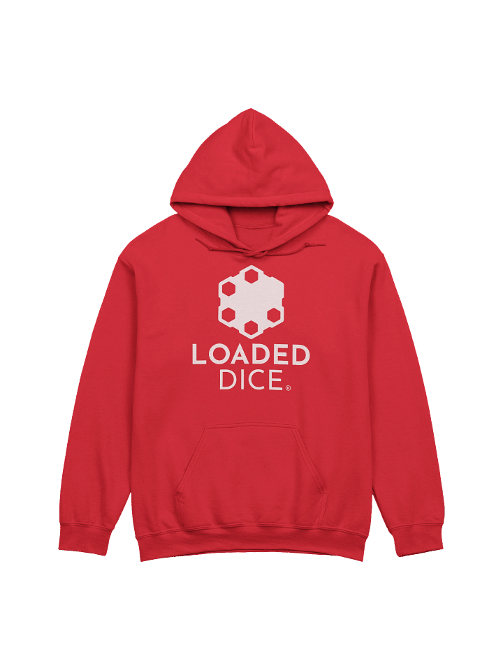 Loaded Dice Graphic Hoodie Red product image (1)