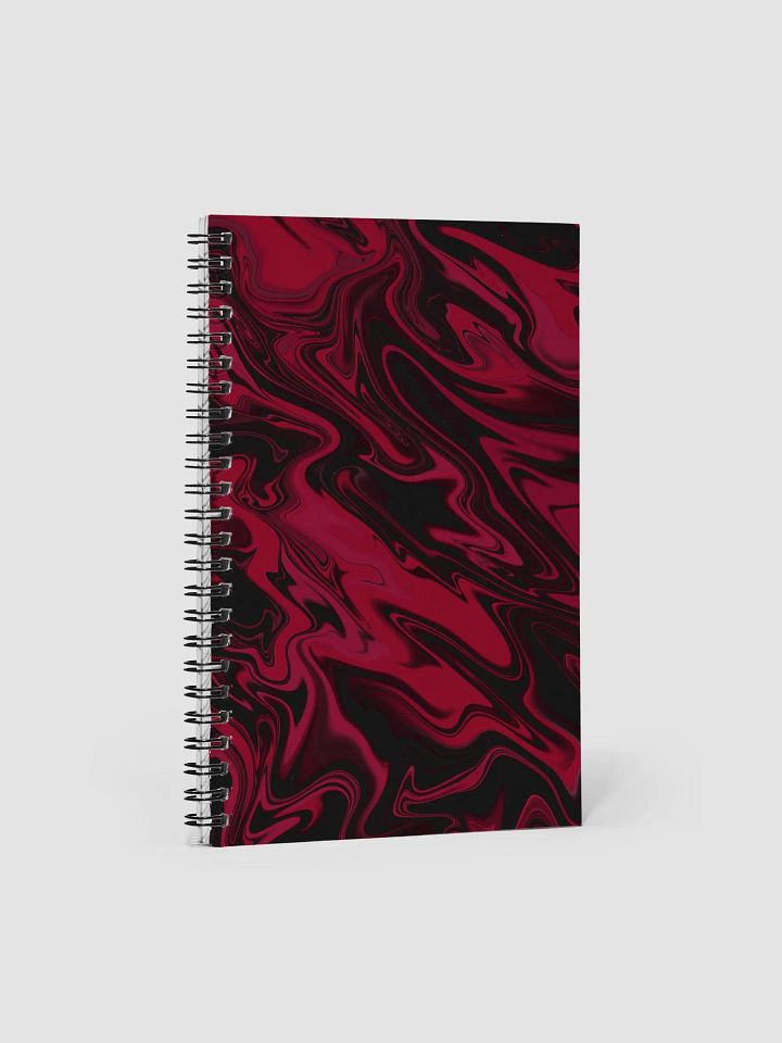 Stylish Swirl Dotted Spiral Notebook product image (1)