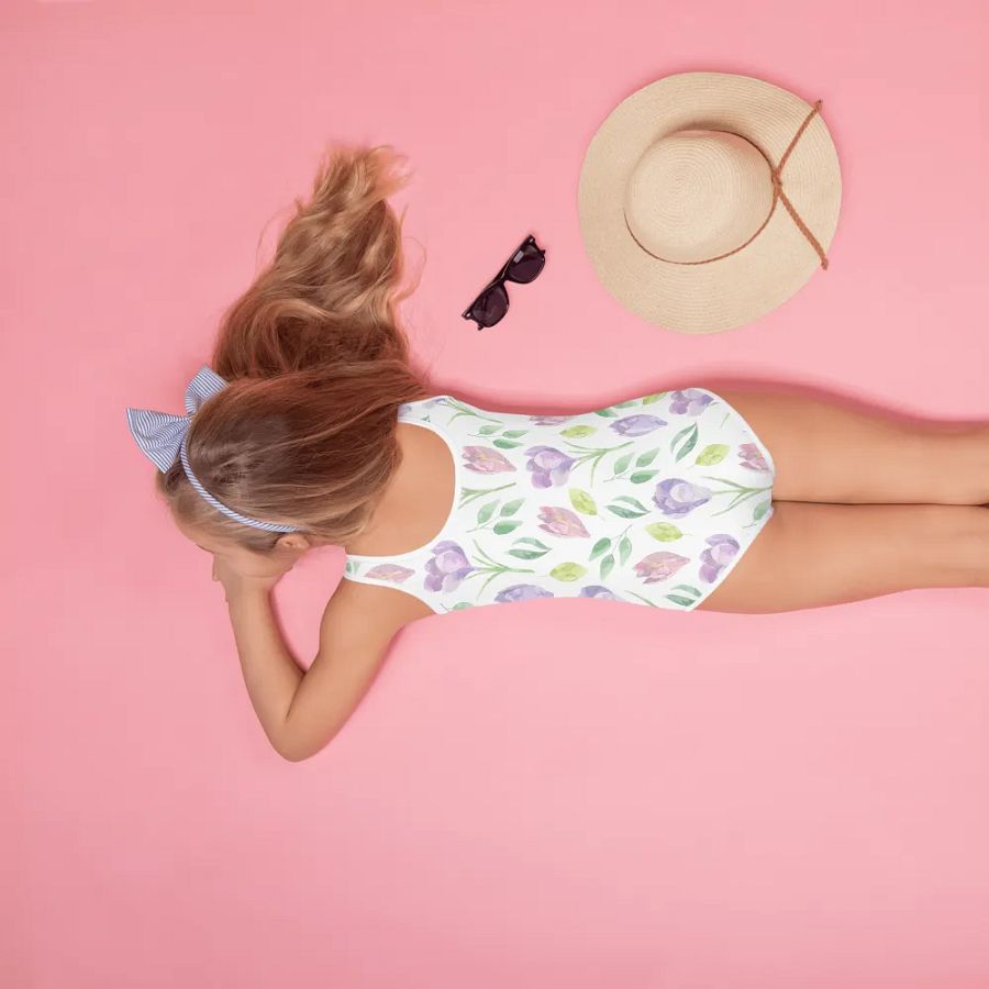 Blossom Breeze Kids Swimsuit product image (12)