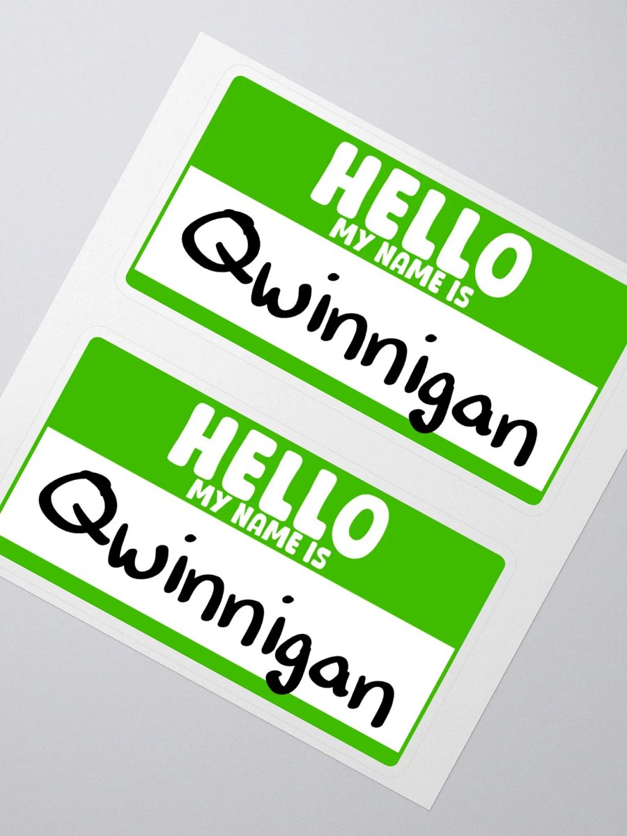 Qwinnigan Duo Pack Stickers product image (2)
