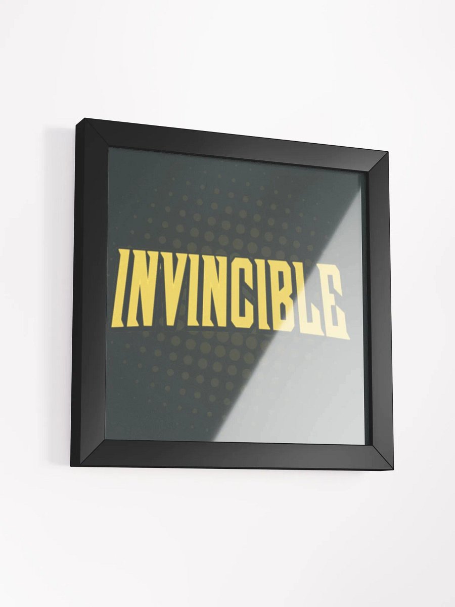 Black Invincible Poster product image (14)