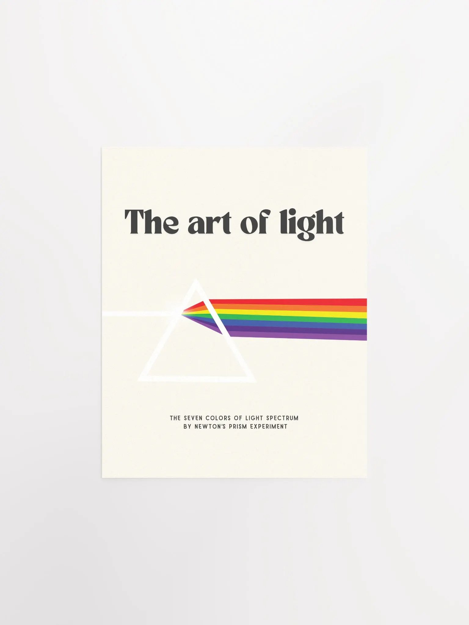 The Art of light - Enhanced Matte Paper Poster product image (1)