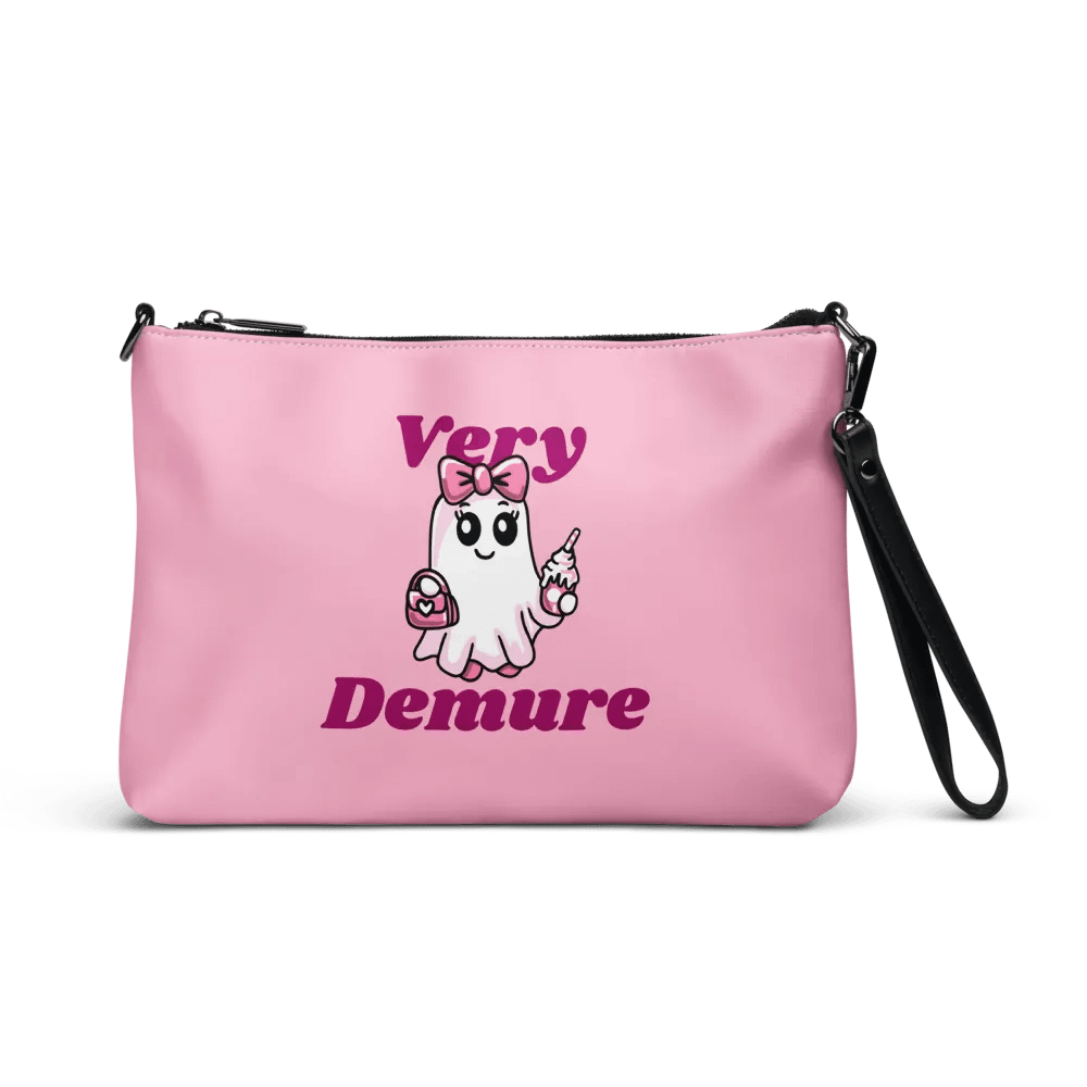 Very Demure Cute Ghost Flip-Sided Faux Leather Crossbody Bag product image (1)