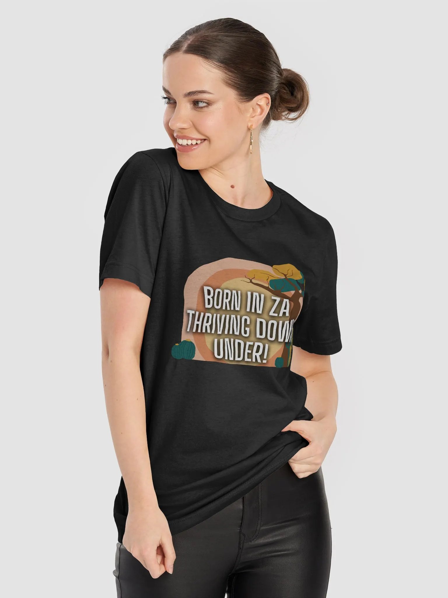 Born in ZA Thriving Down Under T-Shirt product image (5)
