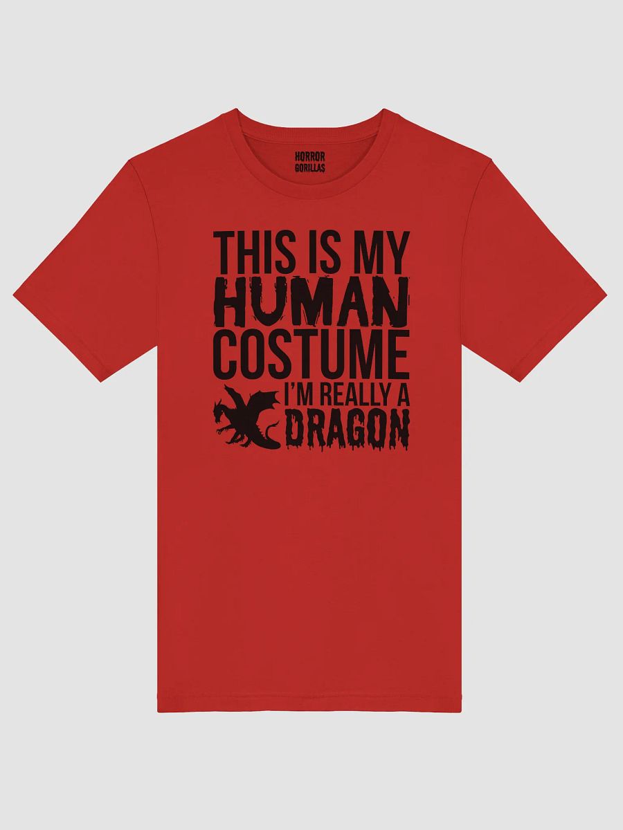 This Is My Human Costume I'm Really a Dragon Funny Halloween T-Shirt product image (1)