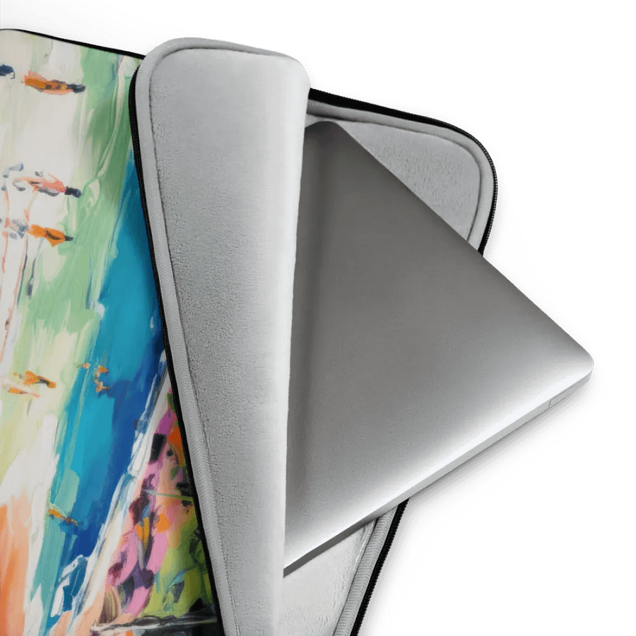 Island Paradise Beach Laptop Sleeve product image (3)