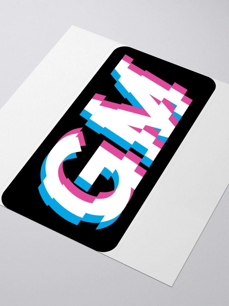 Black GM Sticker product image (3)