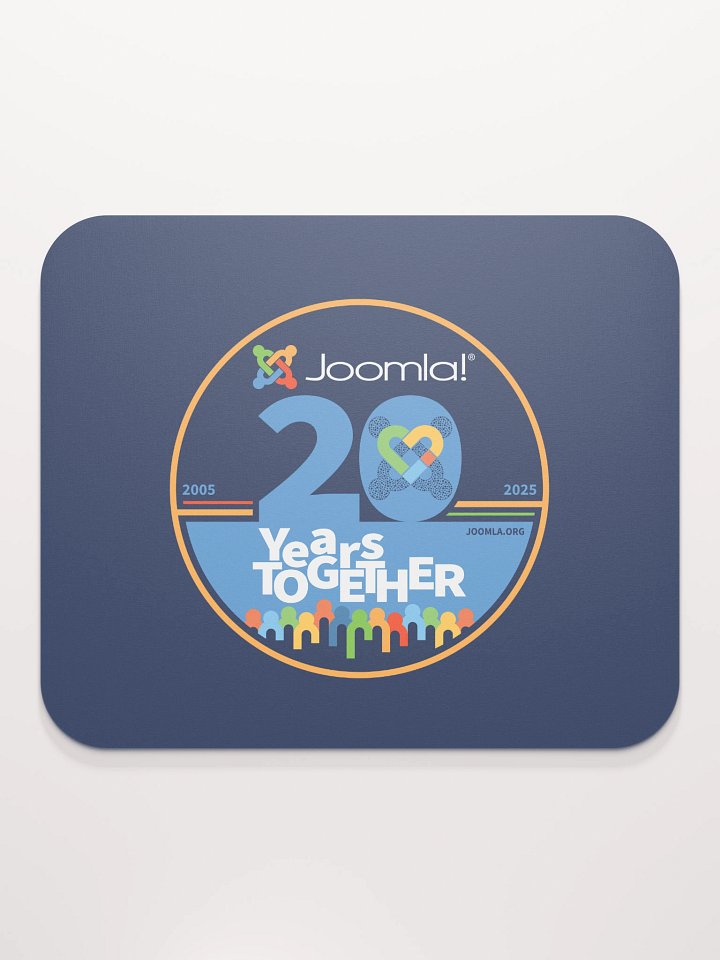Joomla! 20th Anniversary Edition<br /> — Mouse Pad — product image (2)