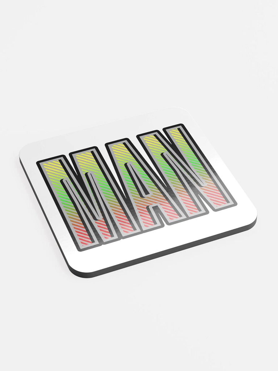 Man Manitoba Vibrant Cork Coaster product image (3)