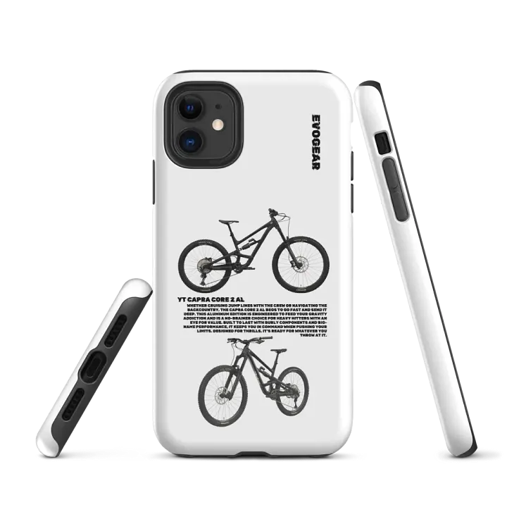 White YT Capra Core 2 AL iPhone Case product image (1)