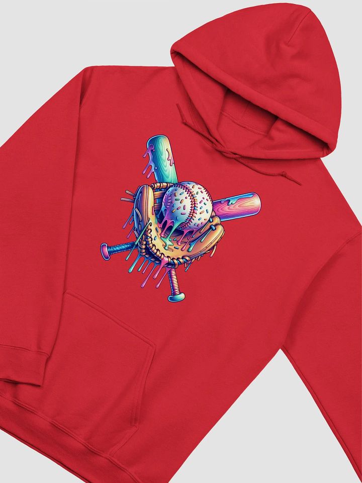 Ice Cream Sprinkles Baseball Dreams Playful Hoodie product image (18)