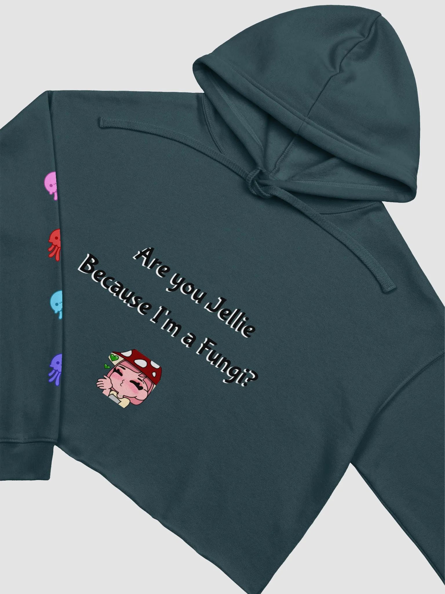 Jellie Fungi cropped Hoodie product image (20)