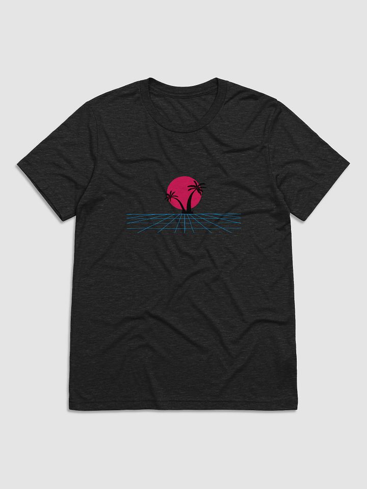 Retro Sunset Palm Tree Tee product image (1)