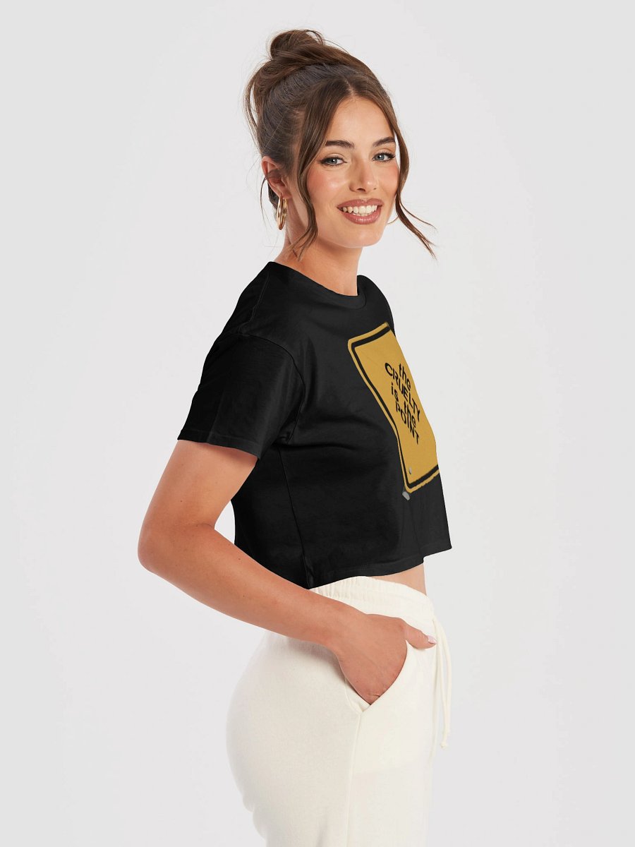 The Cruelty is the Point Crop Top product image (6)
