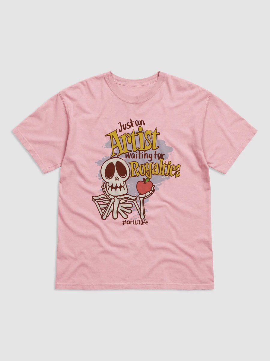 Whimsical Skeleton Artist T-Shirt product image (1)