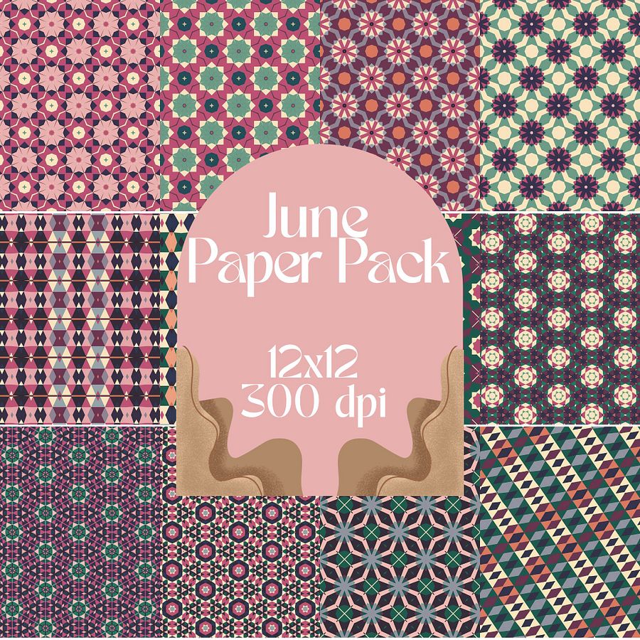 June Color Paper Pack product image (1)