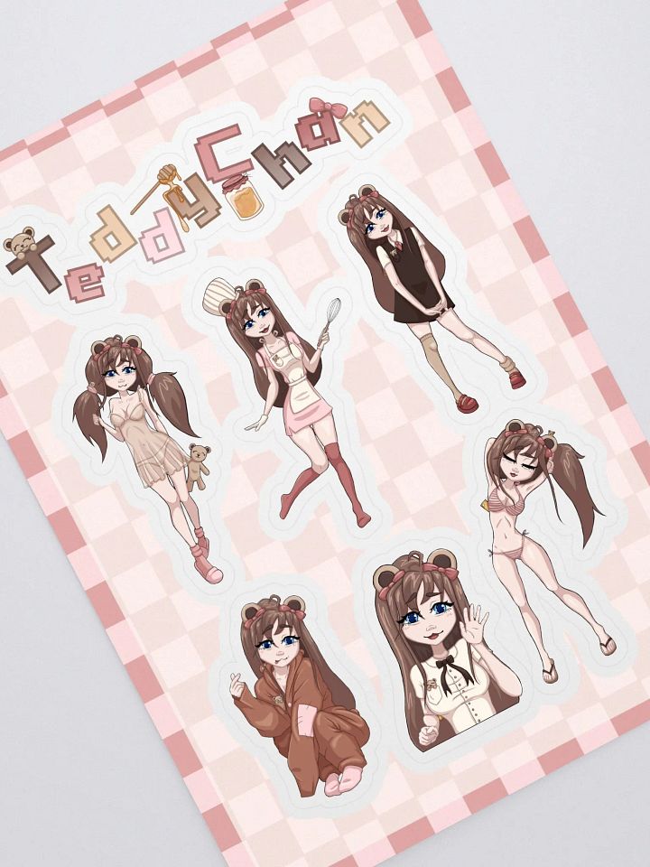 TeddyChan Outfits Sticker Sheet product image (1)